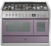 Steel Genesi 120, Rangecooker, 120 cm, Combisteam, Ametista, Gaskochfeld, GQ12SF-6MAA, mit 5 Jahren Garantie!