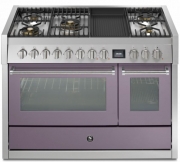 Steel Genesi 120, Rangecooker, 120 cm, Combisteam, Ametista, Gaskochfeld, GQ12SF-4BMAA, mit 5 Jahren Garantie!