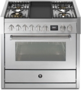 Steel Genesi 90, Rangecooker, 90 cm, Combisteam, Stainless Steel, Gaskochfeld, GQ9S-4TSS, mit 5 Jahren Garantie!