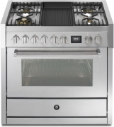 Steel Genesi 90, Rangecooker, 90 cm, Combisteam, Stainless Steel, Gaskochfeld, GQ9S-4BSS, mit 5 Jahren Garantie!