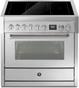 Steel Genesi 90, Rangecooker, 90 cm, Combisteam, Stainless Steel, Induktionskochfeld, GQ9S-5FISS, mit 5 Jahren Garantie!