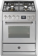 Steel Genesi 70, Rangecooker, 70 cm, Combisteam, Stainless Steel, Gaskochfeld, GQ7S-4SS, mit 5 Jahren Garantie!