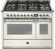 Steel Ascot 120, Rangecooker, 120 cm, Combisteam, Nuvola, Gaskochfeld, AQ12SF-6MNA, mit 5 Jahren Garantie!