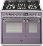 Steel Ascot 100, Rangecooker, 100 cm, Combisteam, Ametista, Gaskochfeld, AQ10SF-4MAA, mit 5 Jahren Garantie!