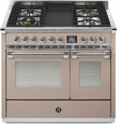 Steel Ascot 100, Rangecooker, 100 cm, Combisteam, Sabbia, Gaskochfeld, AQ10SF-4TSA, mit 5 Jahren Garantie!