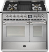 Steel Ascot 100, Rangecooker, 100 cm, Combisteam, Stainless Steel, Gaskochfeld, AQ10SF-4BSS, mit 5 Jahren Garantie!