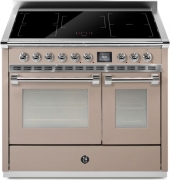 Steel Ascot 100, Rangecooker, 100 cm, Combisteam, Sabbia, Induktionskochfeld, AQ10SF-5FISA, mit 5 Jahren Garantie!