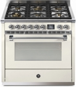 Steel Ascot 90, Rangecooker, 90 cm, Combisteam, Nuvola, Gaskochfeld, AQ9S-6WNA, mit 5 Jahren Garantie!