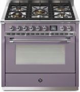 Steel Ascot 90, Rangecooker, 90 cm, Combisteam, Ametista, Gaskochfeld, AQ9S-4MAA, mit 5 Jahren Garantie!