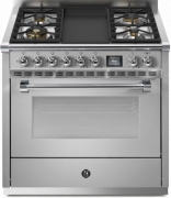 Steel Ascot 90, Rangecooker, 90 cm, Combisteam, Stainless Steel, Gaskochfeld, AQ9S-4TSS, mit 5 Jahren Garantie!