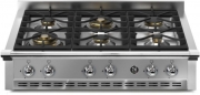 Steel Ascot 90 Cooktop, Einbau-Gaskochfeld, 90 cm, Stainless Steel, A9-6WSS, mit 5 Jahren Garantie!