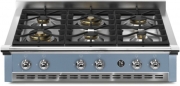 Steel Ascot 90 Cooktop, Einbau-Gaskochfeld, 90 cm, Celeste, A9-6WCE, mit 5 Jahren Garantie!