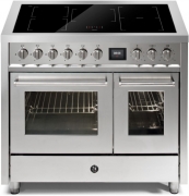 Steel Enfasi 100, Rangecooker, 100 cm, Multifunktionsbackofen, Stainless Steel, Induktionskochfeld, EQ10FF-5FISS, mit 5 Jahren Garantie!