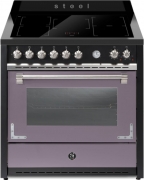 Steel Oxford 90, Rangecooker, 90 cm, Multifunktionsbackofen, Ametista, Induktionskochfeld, X9F-5FIAA, mit 5 Jahren Garantie!