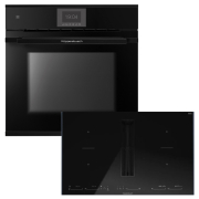 Kppersbusch BP550SMI85S-S5AF Backofen/Kochfeld-Set BP6550.0S5 AirFry und KMI8590.0SR, Black Velvet-Kit, mit 5 Jahren Garantie!