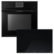 Kppersbusch BP550IS88S-S5 Backofen/Kochfeld-Set BP6550.0S5 und KI8880.1SR, Black Velvet-Kit, mit 5 Jahren Garantie!