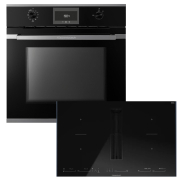 Kppersbusch BP332SMI85S-S3AF Backofen/Kochfeld-Set BP6332.0S3 AirFry und KMI8590.0SR, Silver Chrome-Kit, mit 5 Jahren Garantie!