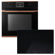 Kppersbusch BP332SI88S-S7 Backofen/Kochfeld-Set BP6332.0S7 und KI8880.1SR, Copper-Kit, mit 5 Jahren Garantie!