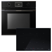 Kppersbusch BP332SI88S-S2AF Backofen/Kochfeld-Set BP6332.0S2 AirFry und KI8880.1SR, Black Chrome-Kit, mit 5 Jahren Garantie!