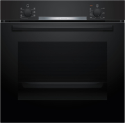 Bosch HBA510BA3, Serie 2, Einbau-Backofen, 60 x 60 cm, Schwarz, EEK: A, mit 5 Jahren Garantie!