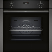 Neff B1ACE4AG3, Einbaubackofen mit CircoTherm und EasyClean, Graphite-Grey, EEK: A+, MIT 7 JAHREN GARANTIE