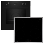 Neff BX46PIB0, SET Einbaubackofen B2CCG6AK3 und Induktionskochfeld T46SBE1L0, EEK: A+, mit 5 Jahren Garantie!