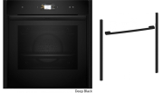 Neff BVS63D, SET B69VS3AY0, Einbaubackofen mit Vario Steam und Z9060DY0, Flex Design Kit, 60 cm, Deep Black, EEK: A+, MIT 7 JAHREN GARANTIE