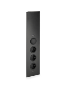 Naber Mira ES1-S, schwarz matt, Ecksteckdosenelement, 3 x Schukosteckdose, 7053236