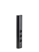 Naber Mira Wand small USB A/C, schwarz matt, Steckdosenelement, 3 x Schukosteckdose, 7053244