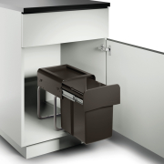 WESCO Clap 345 K/300-1, anthrazit, Auszugstechnik fr Drehtren, Vollauszug, 15 l, 8011450