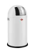WESCO Pushboy, wei matt, Klappe, 50 l, 8011549