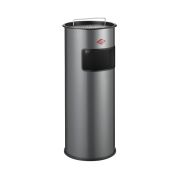 WESCO Standascher 50 mit Sieb, silber, 50 l, 8011708