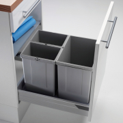 WESCO Pullboy Vario 320 S/500-3, alugrau, fr Vorhandene Auszge, 33 l, 8012010