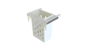 WESCO Pullboy Soft Comfort Laundry 595 K/600-1, wei, Schrankausstattung, fr Frontauszge, 50l, 8011727