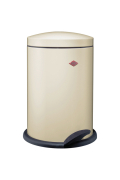 WESCO Tretabfallsammler 116, mandel, Futrittmechanismus, 13 l, 8012152