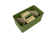Naber Cox Work Garden, Set-2, inkl. Kleinteilebox, 2 x U-Trenner/V-Trenner, Utensilienbox, 8012522