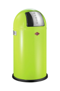 WESCO Pushboy, limegreen, Klappe, 50 l, 8012560