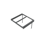 Naber SELECTAkit, Rahmengestell fr Cox Stand-UP 350 S/500-2 und 350 S/500-3, anthrazit, 8013364