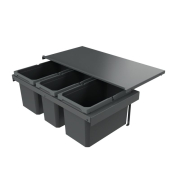 Naber Cox Stand-UP 280 S/800-3, fr Vorhandene Auszge, Abfallsystem, anthrazit, 44 l, 8013393