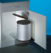 WESCO Rondo 2, silber, Schwenktechnik fr Drehtren, 13 l, 8011206