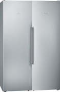 Siemens Set KA95FPIDP aus Eintr-Khlschrank und Eintr-Gefrierschrank inkl. Verbindungsleiste, KS36FPIDP + KS39ZAL00, Gebrsteter Stahl AntiFingerprint, EEK: D, mit 5 Jahren Garantie!