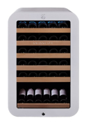 Swisscave WL120F-WHITE, 1-Zonen Weinkhlschrank 83 cm, 35 Flaschen, weiss. Mit 5 Jahren Garantie!