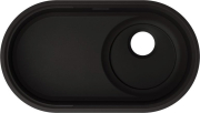 Blanco Oovalon 700-U Velgranit Unterbausple, mystic black, 527989