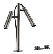Blanco Choice Luneoo-S, Hochdruck Festauslauf, satin platinum, 527981