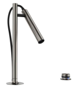 Blanco Luneoo-S, Hochdruck Festauslauf, satin platinum, 527976