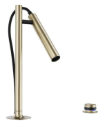 Blanco Luneoo-S, Hochdruck Festauslauf, satin gold, 527974