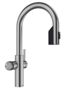 Blanco Choice Luneoo-S, Hochdruck Festauslauf, Edelstahl gebrstet, 527977
