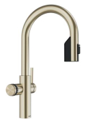 Blanco Choice Icona-C, Hochdruck Festauslauf, satin gold, 527930