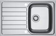 Franke Spark SKX 611-78 (50) Einbausple Edelstahl Leinen, reversibel, 101.0714.947