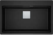 Franke Kubus 2 Pro KNG Pro 610-73 A Einbausple, Fragranite, Farbe Black Matt, 114.0747.281